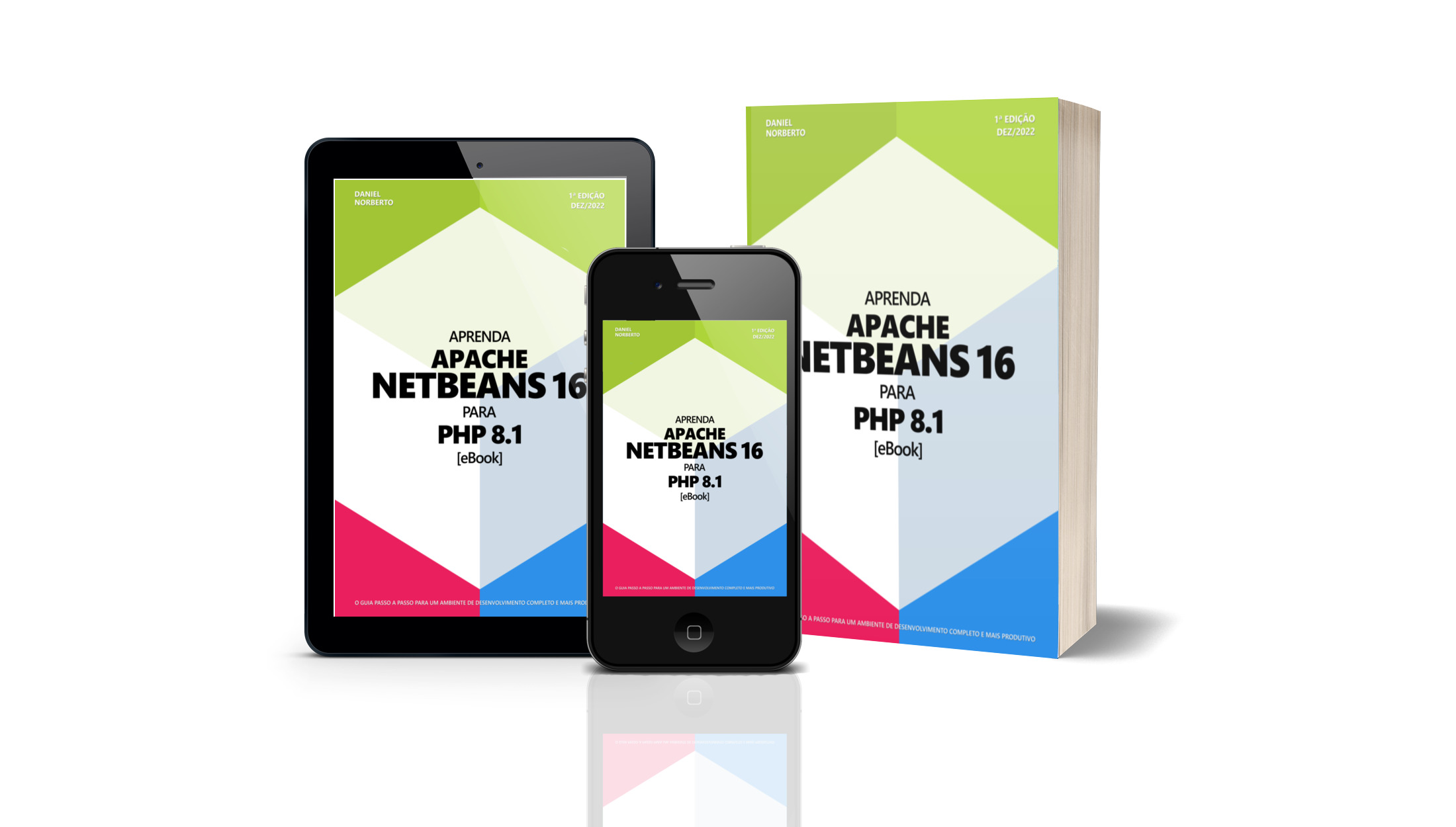 Capa do eBook Aprenda Apache NetBeans 16 para PHP 8.1 em vários dispositivos